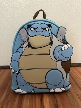 NWT Loungefly Pokémon Blastoise cosplay backpack